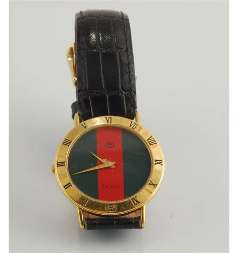 vintage gucci wrist watch value